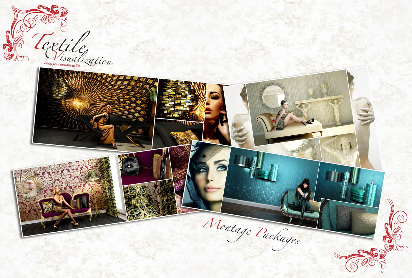 Textile & Fashion Visualization Website by Wyn Leung at Coroflot.com