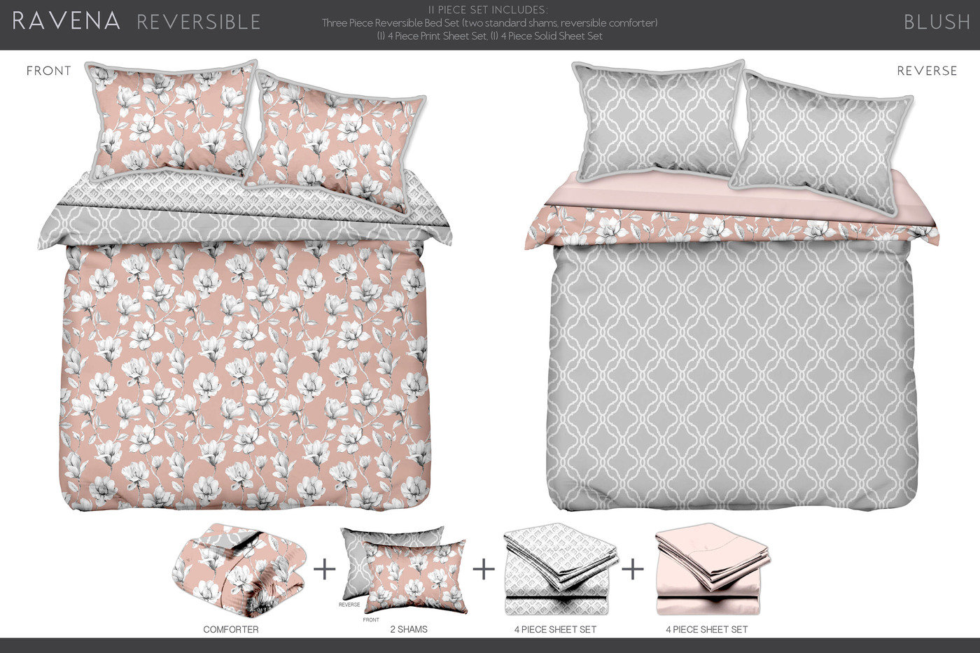 Reversible Bedding Sets by Creighton Pickering at