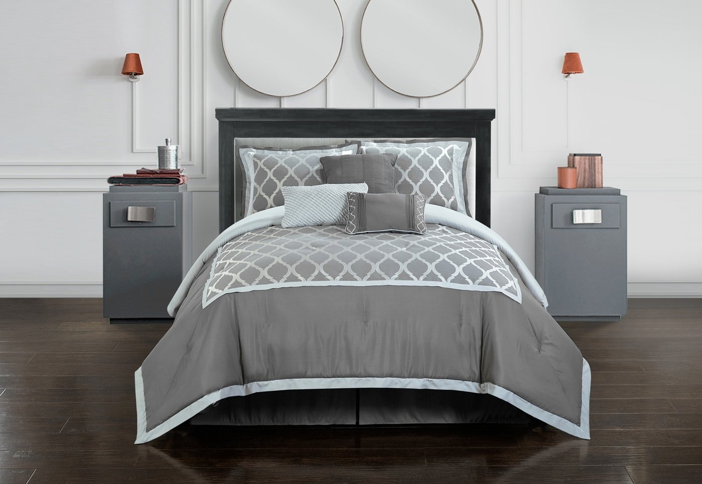 Pieced Jacquard Bedding by Creighton Pickering at