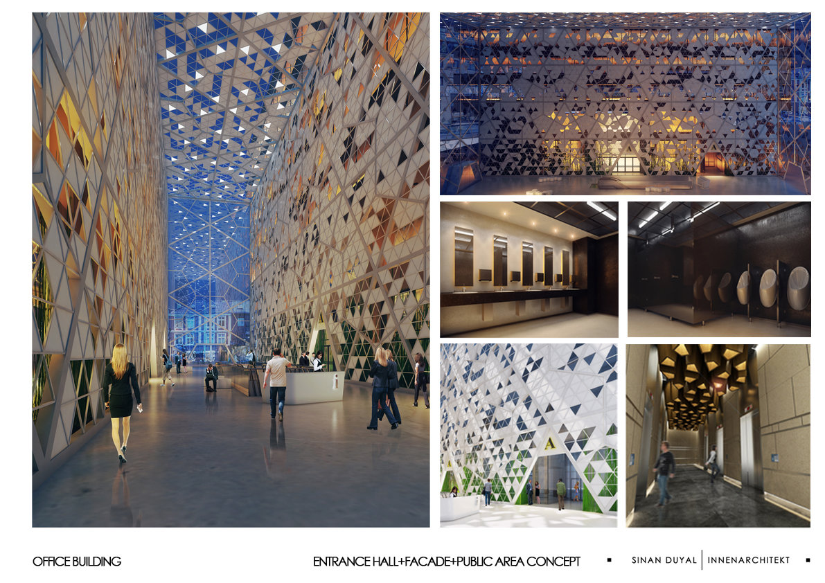 OFFICE BUILDING ENTRANCE by Sinan DUYAL at Coroflot.com