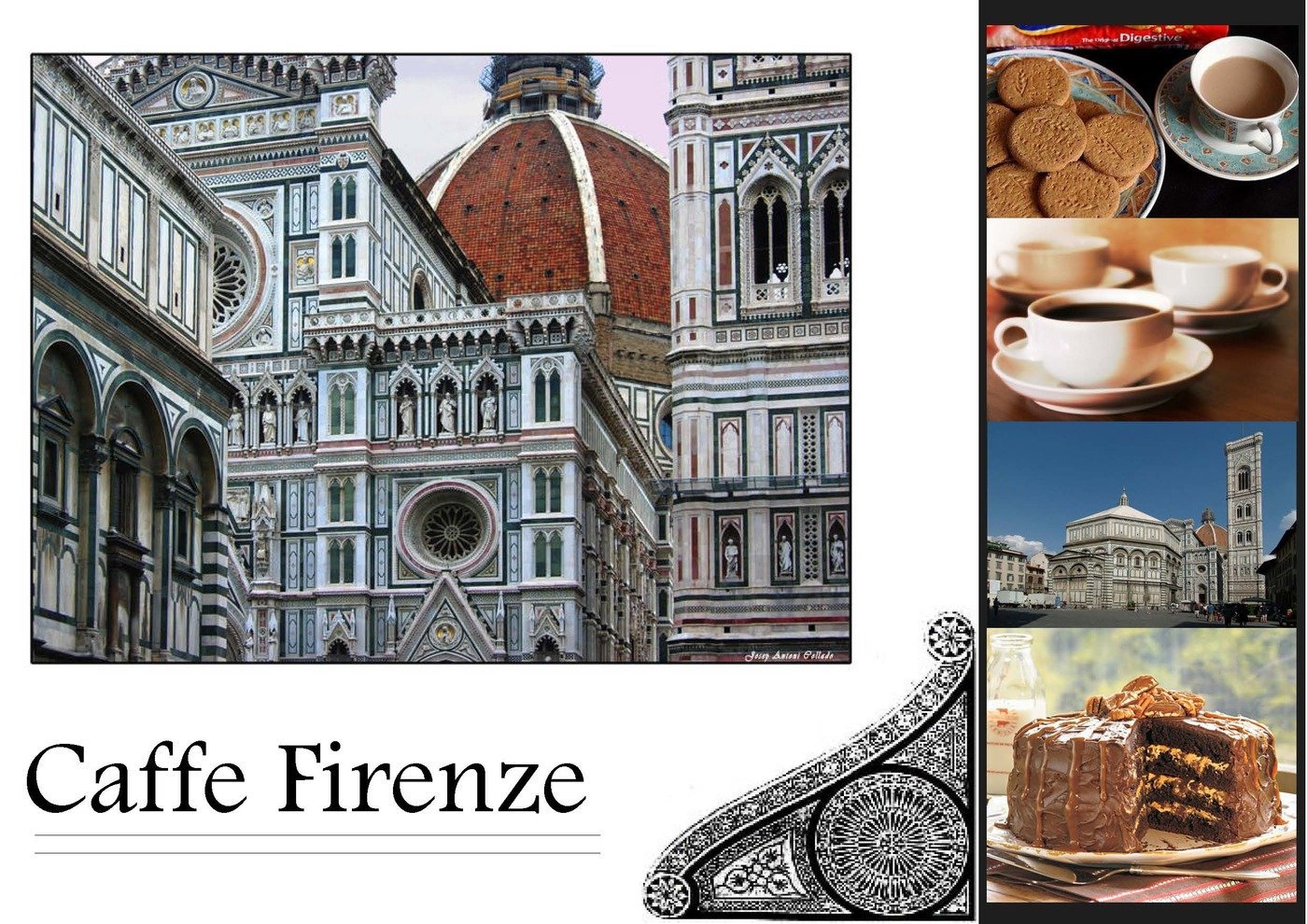 Caffe Firenze Duomo by Nicholas Chuwattanakul at