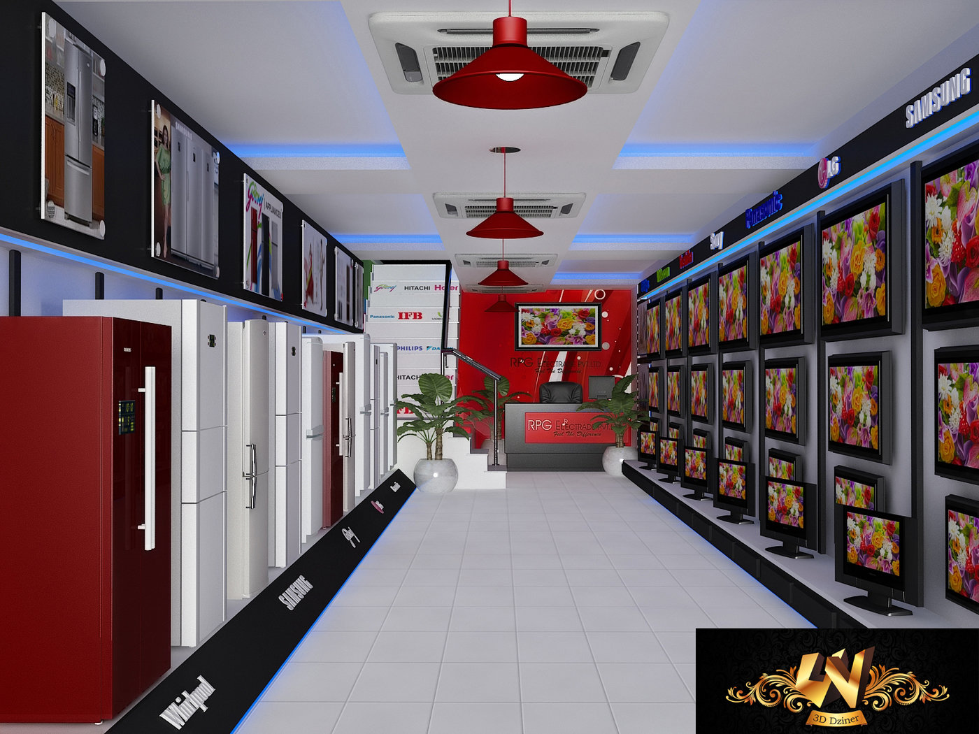 RPG ElectronicsShowroom Interior by Yogesh Tripathi at