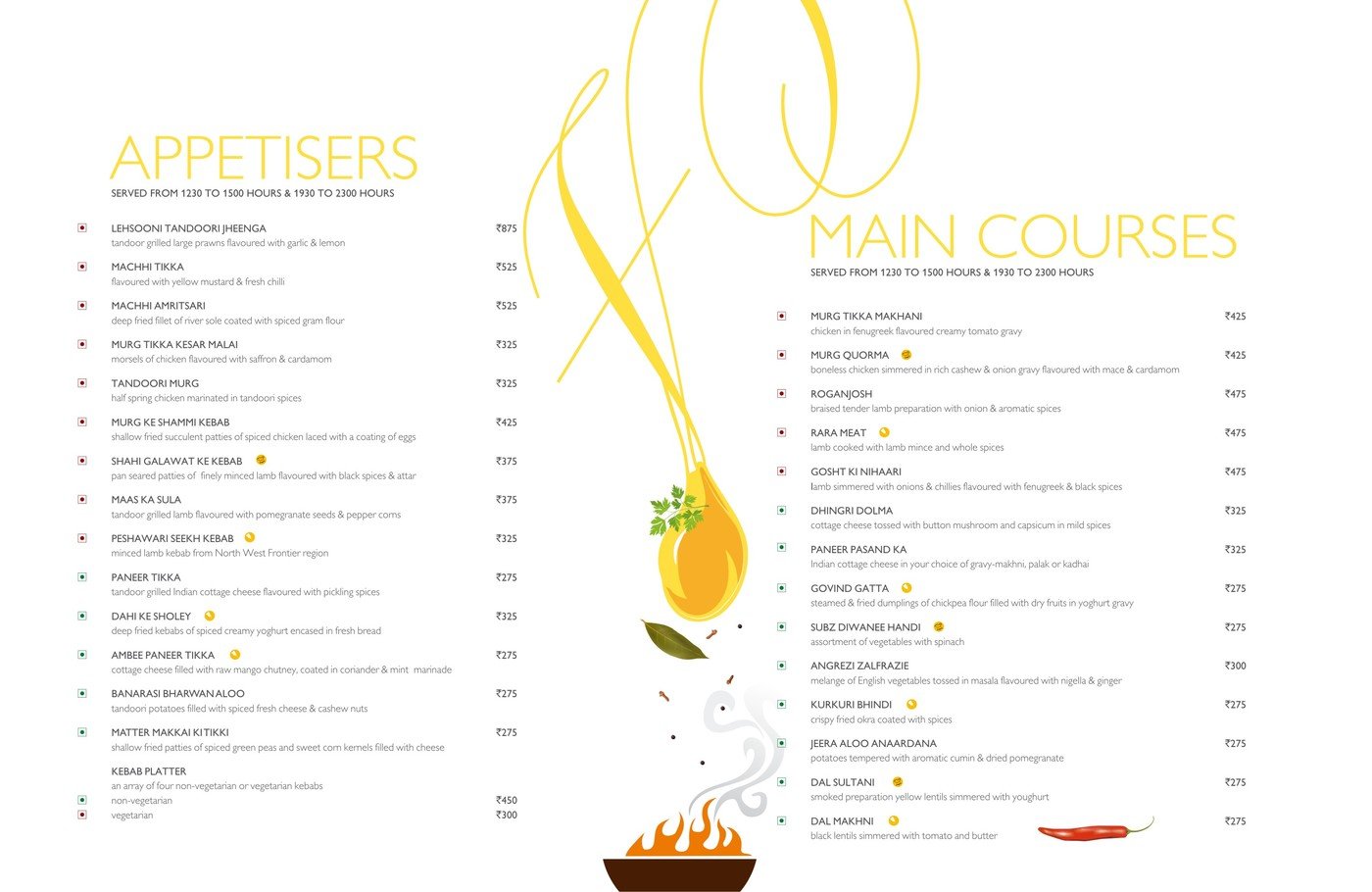 Melange Menu by Anshuman R Kamle at