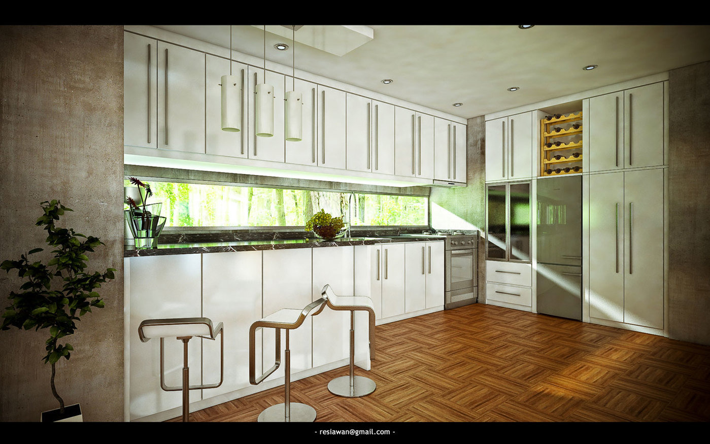 Residence Kitchen by Ba rez at Coroflot.com