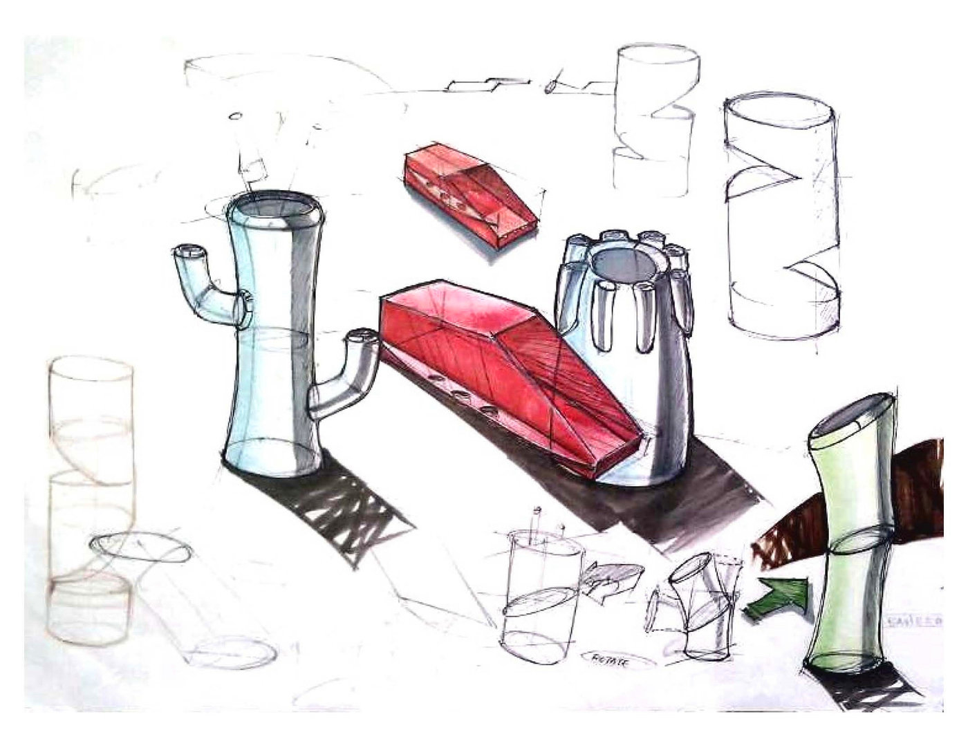 DAD 3123 Presentation Drawing Technique by Jae Wong at Coroflot.com