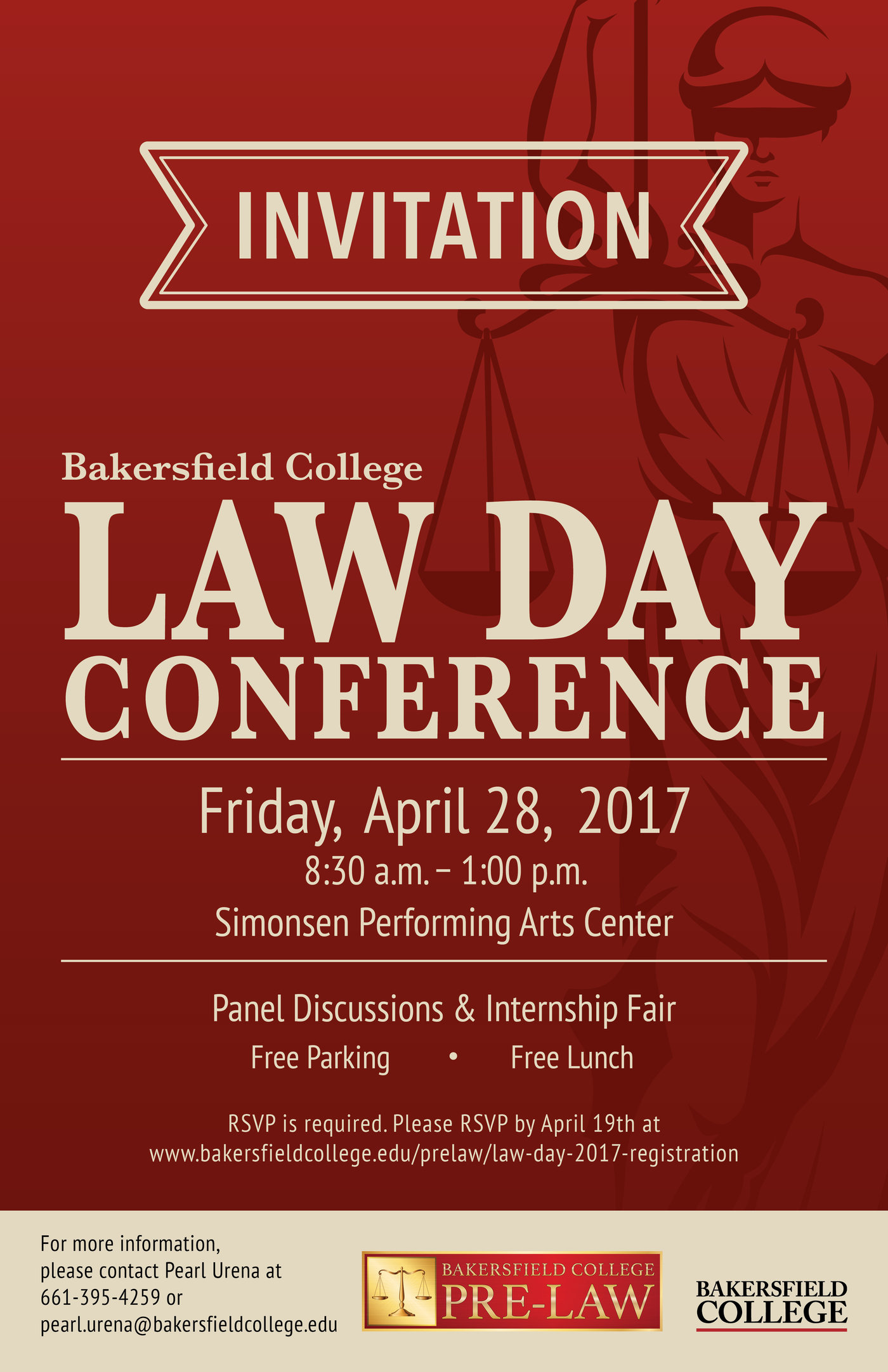 2017 Law Day Event Poster by Dylan Wang at