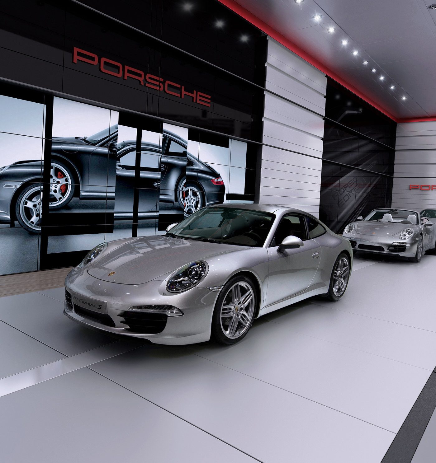 Porsche 911 Exhibition Stand By IGOR IASTREBOV At Coroflot