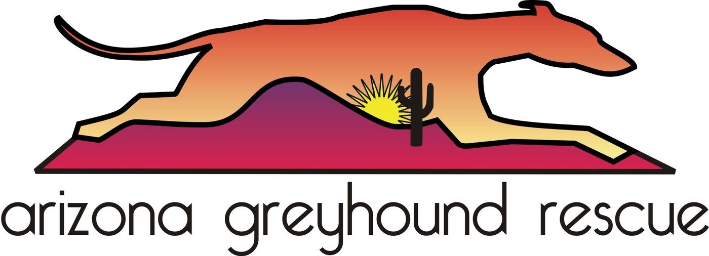 Arizona Greyhound Rescue (multiple) by Redhound Logo Design at