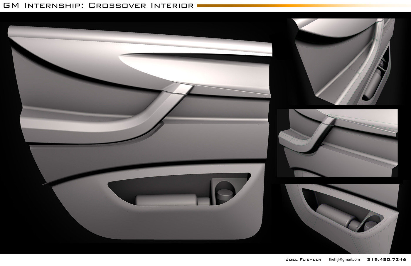 An upload by Joel Fliehler on Coroflot: to the project GM Crossover ...