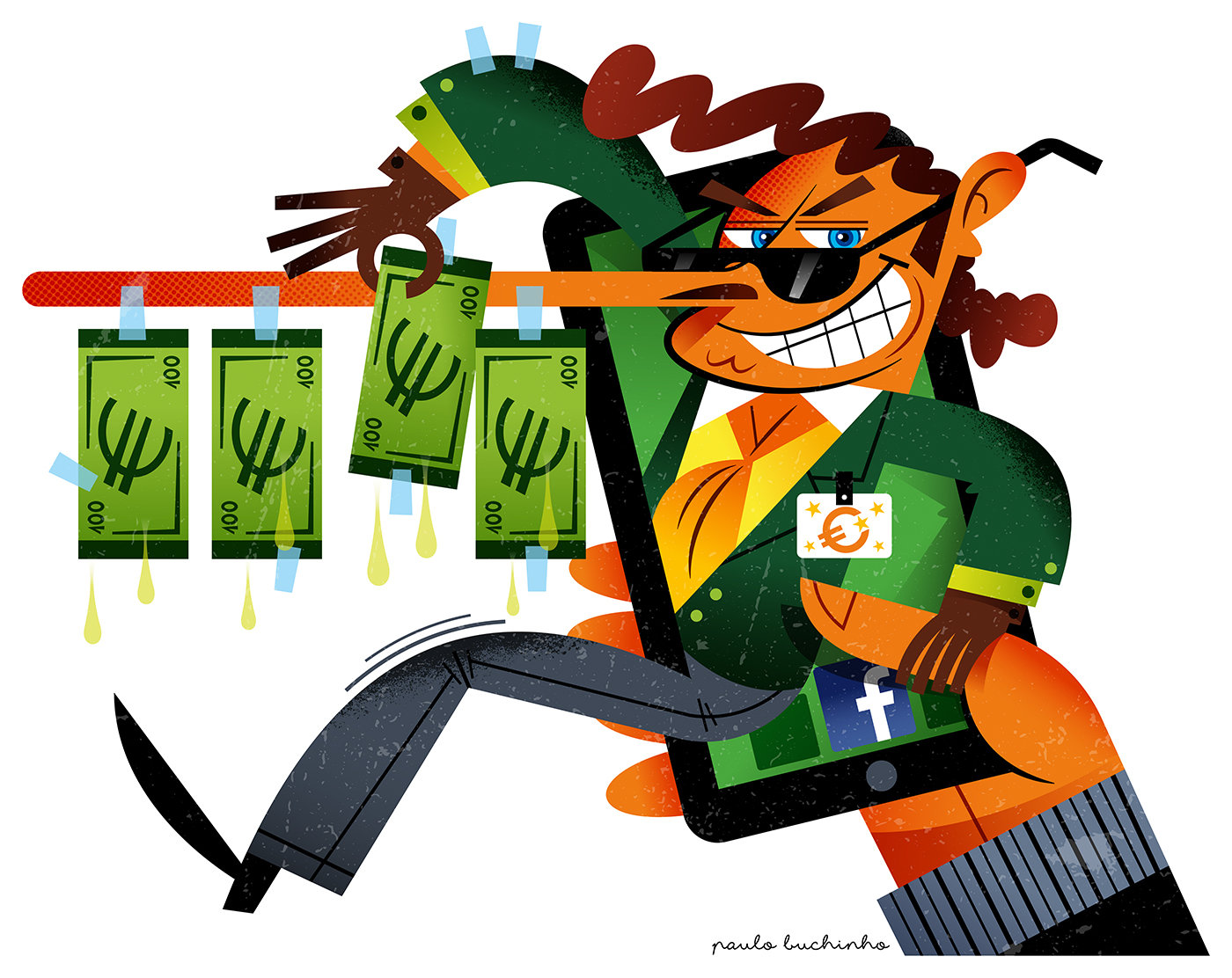 Do You Want To Be My Friend On Facebook Then Pass The Dough Here By Paulo Buchinho At Coroflot Com