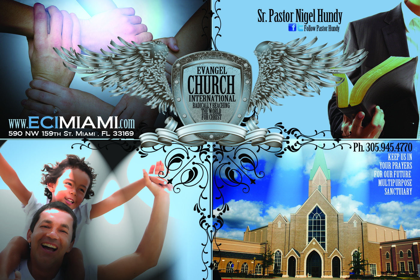 Church advertisement by Jaime Young at Coroflot.com