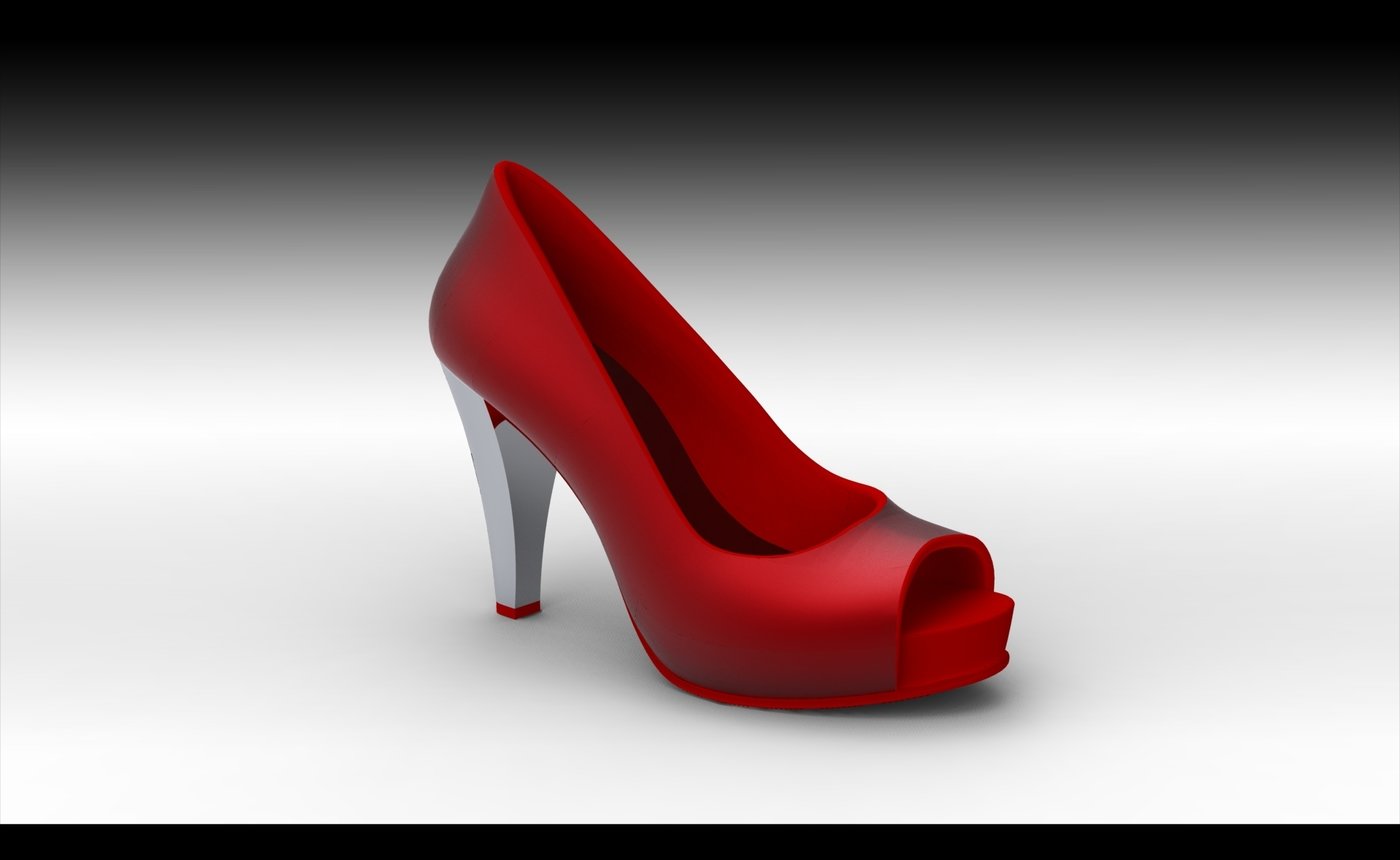 Sapato de Salto Alto em EVA by Anderson Godoy \\ 3D Footwear Designer \\ Shoe  sole Modeler at Coroflot.com