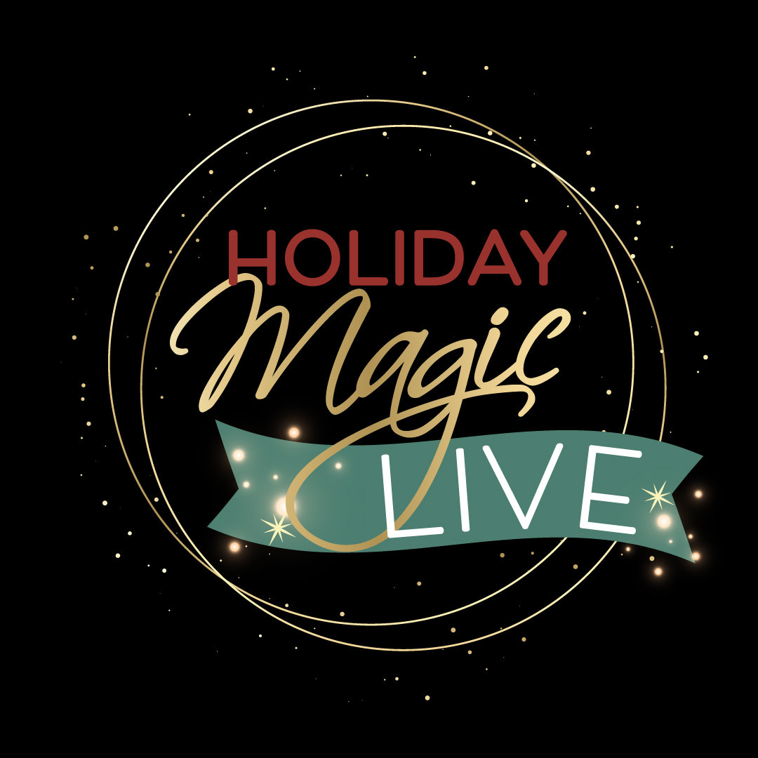 Holiday Magic Live Logo + Social Creatives by Bridget Reiser at ...