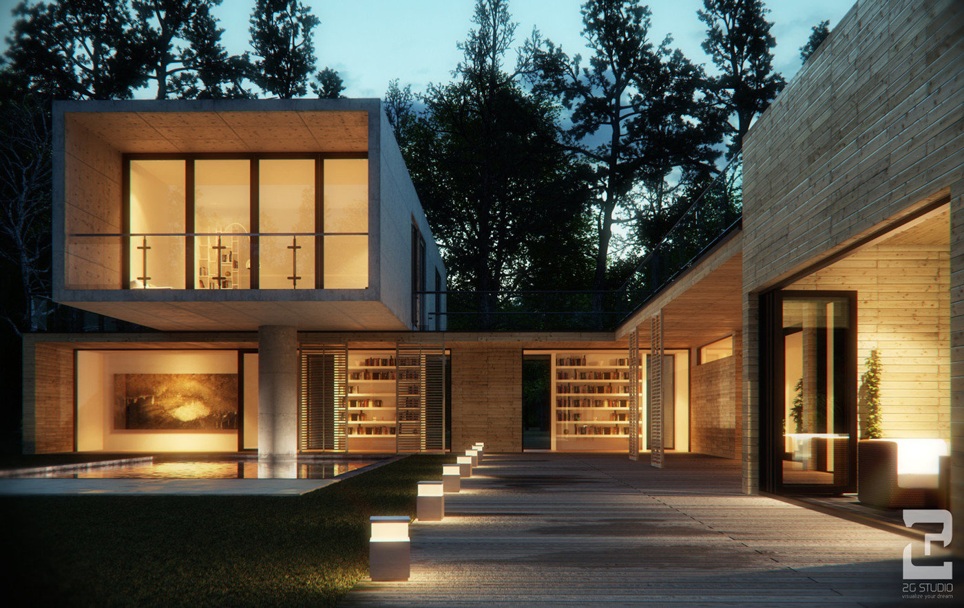 Bergman Werntoft House Exterior by Reinaldo Handaya at