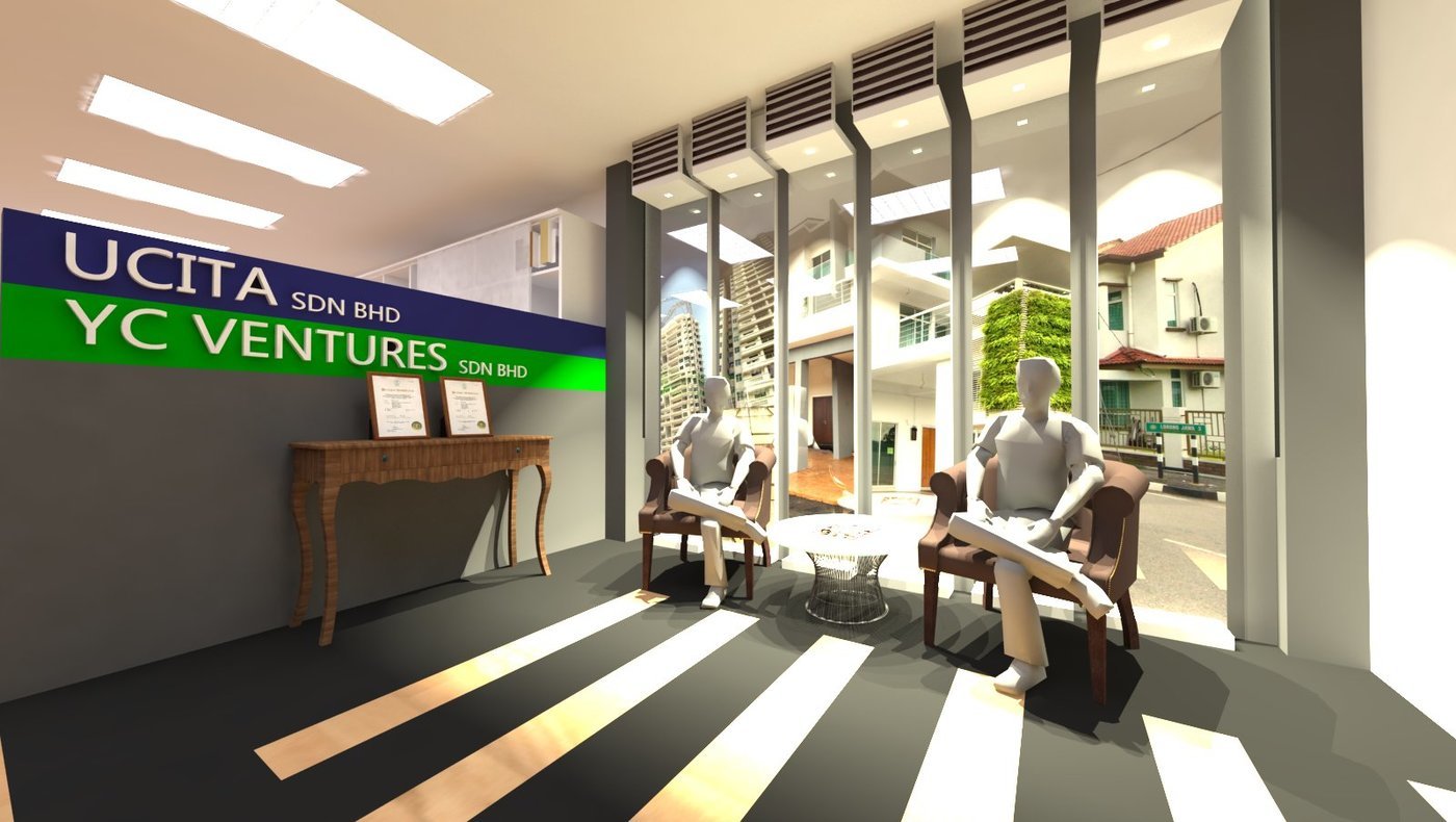 Office Entrance Design by Nicholas Chan at