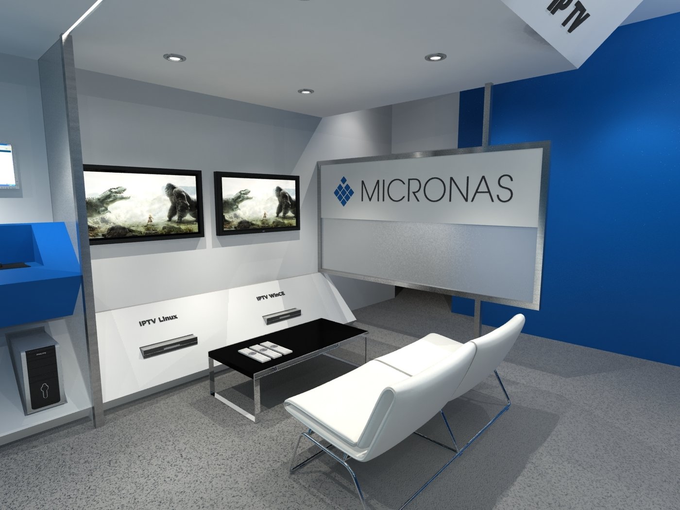 Micronas Demo Room Design by Calvin Poon at