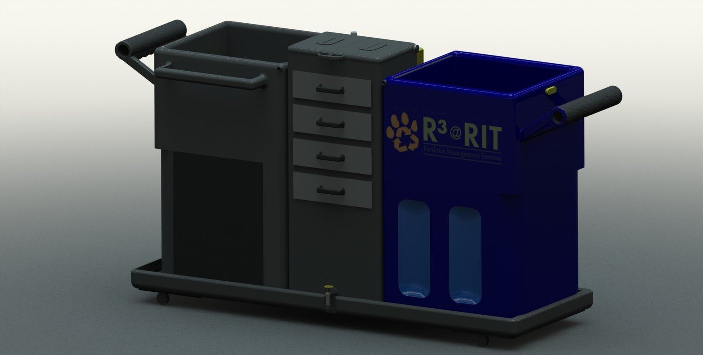 Redesigning the RIT custodial carts by Daniel Singer at Coroflot.com