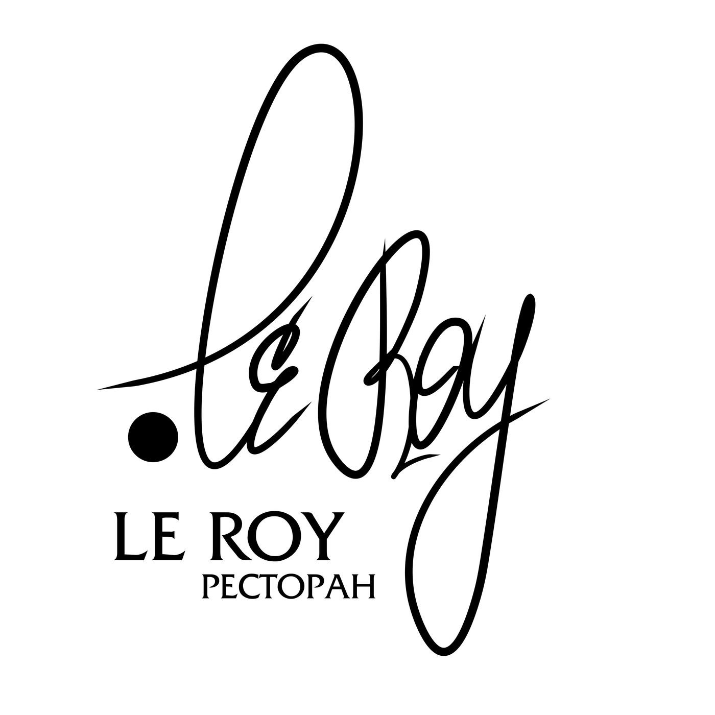 logo for restaurant LE ROY by Maxim Yackushew at