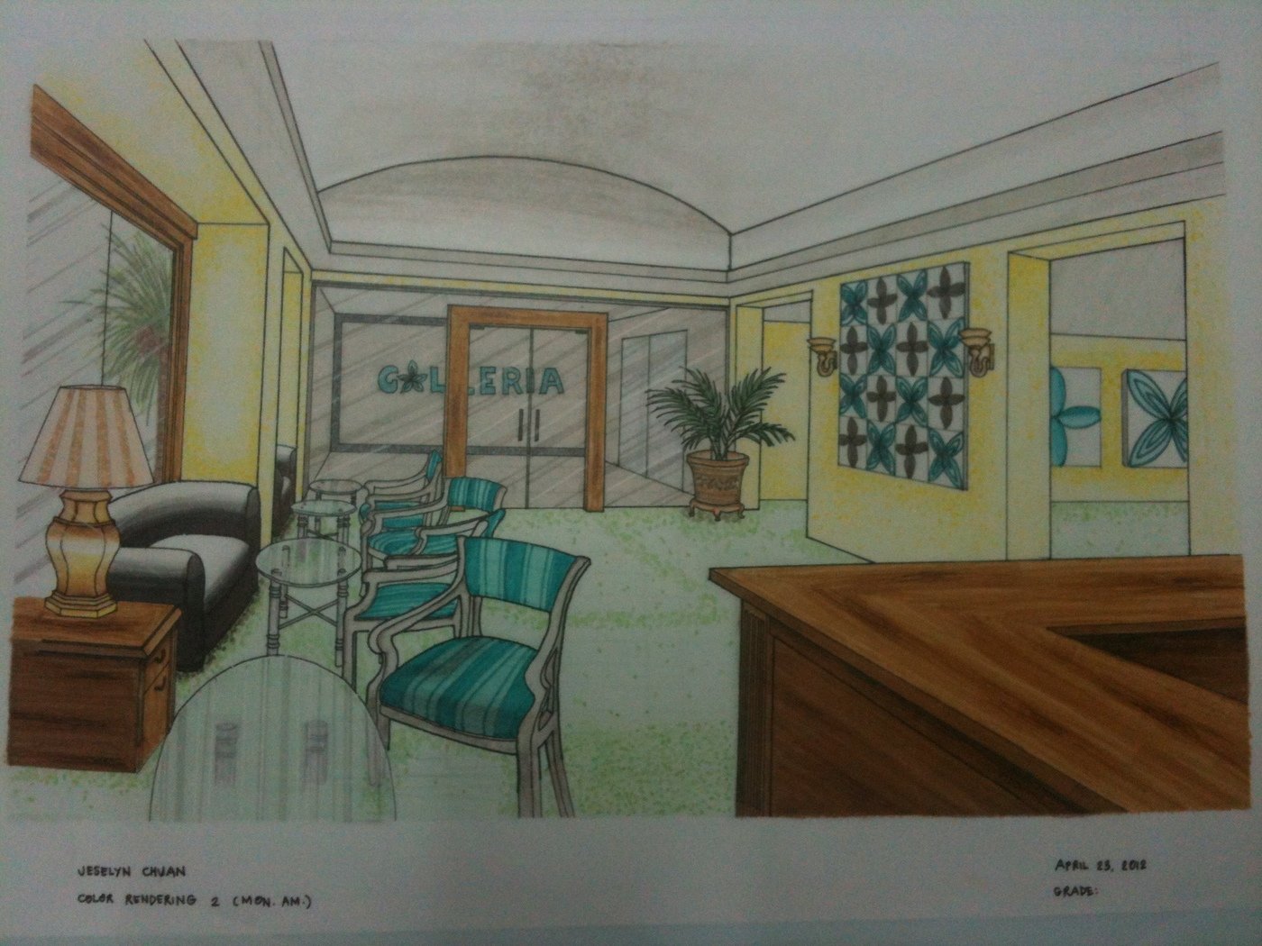 Color Rendering by IDr. Jeselyn Chuan at Coroflot.com