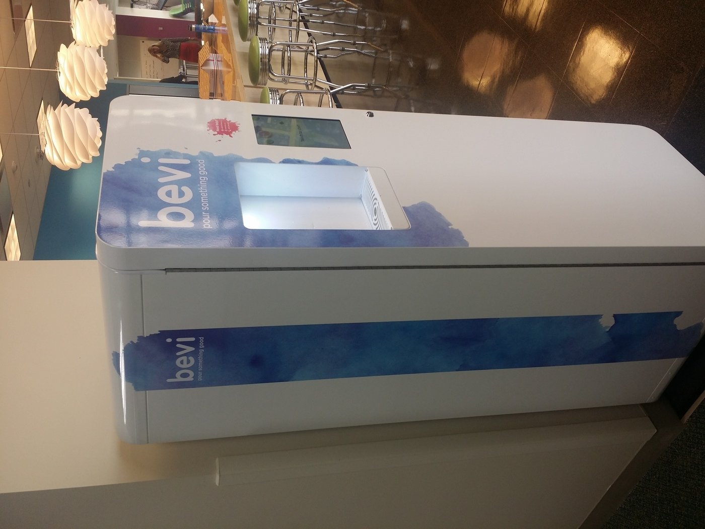 bevi - vending machine by Max Lavelle at Coroflot.com