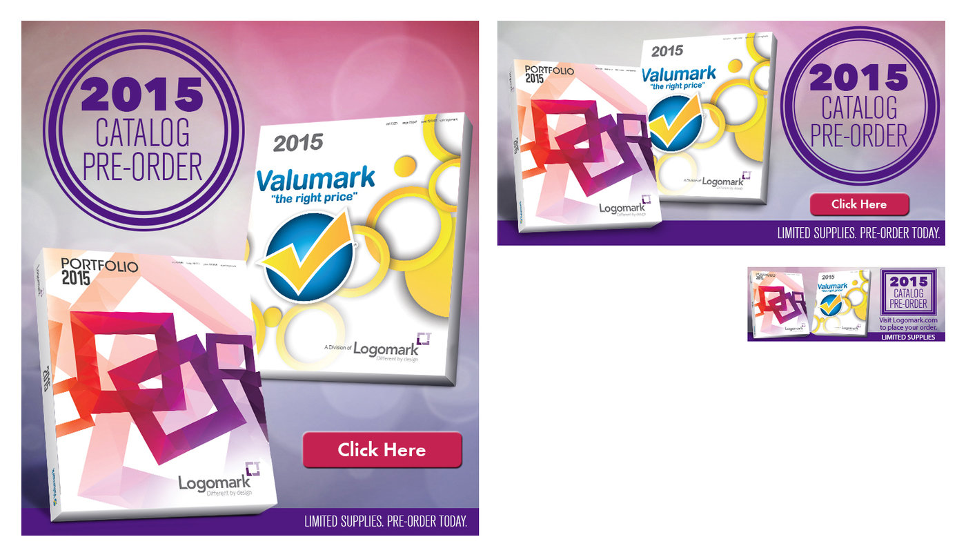 Logomark / Valumark 2015 Catalog PreOrder Promo by Richard Nhan at