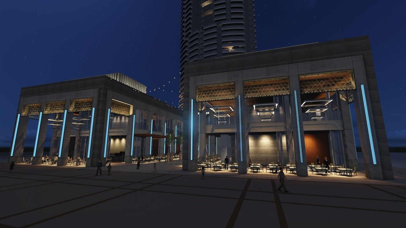 Hospitality Facade Lighting by Matthew Sorianosos at