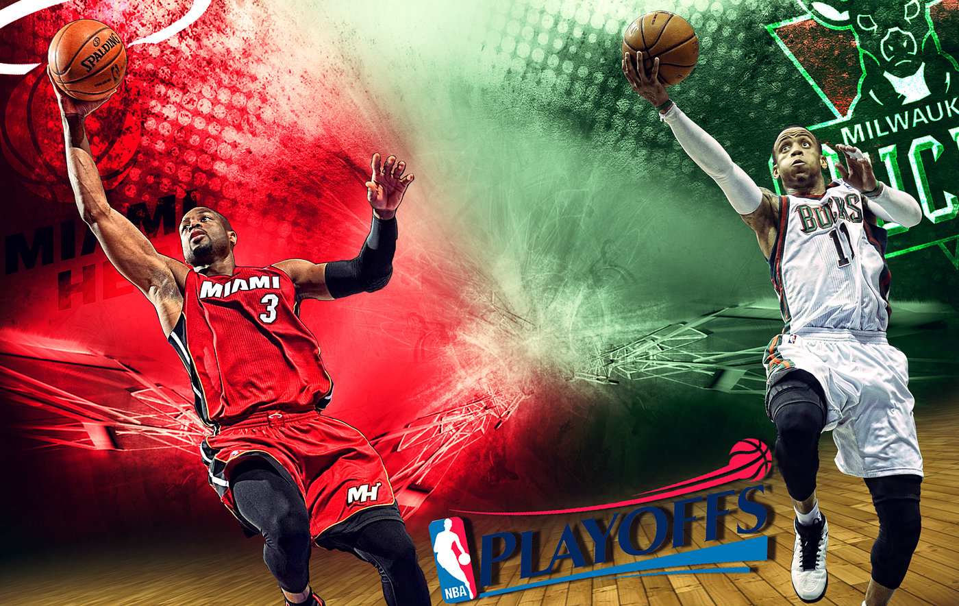NBA Playoffs 2013: Heat vs Bucks (1st Round) by T Bridges at Coroflot.com