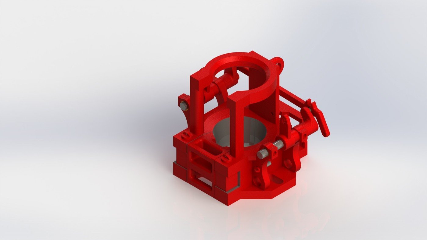 Pneumatic Wedge to Maneuver in Oil Wells by Agustin at