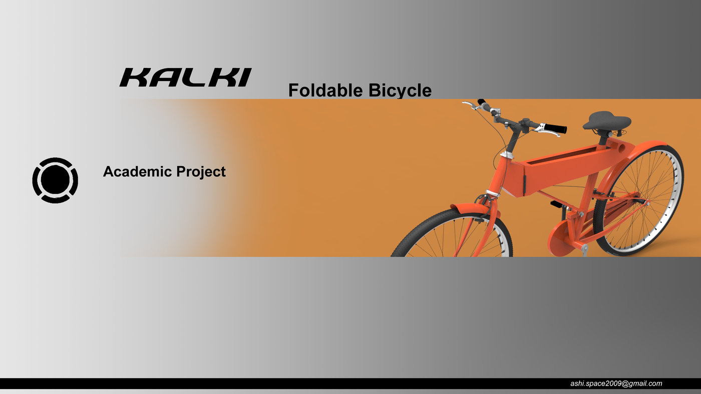 foldable cycle by Ashish Thulkar at