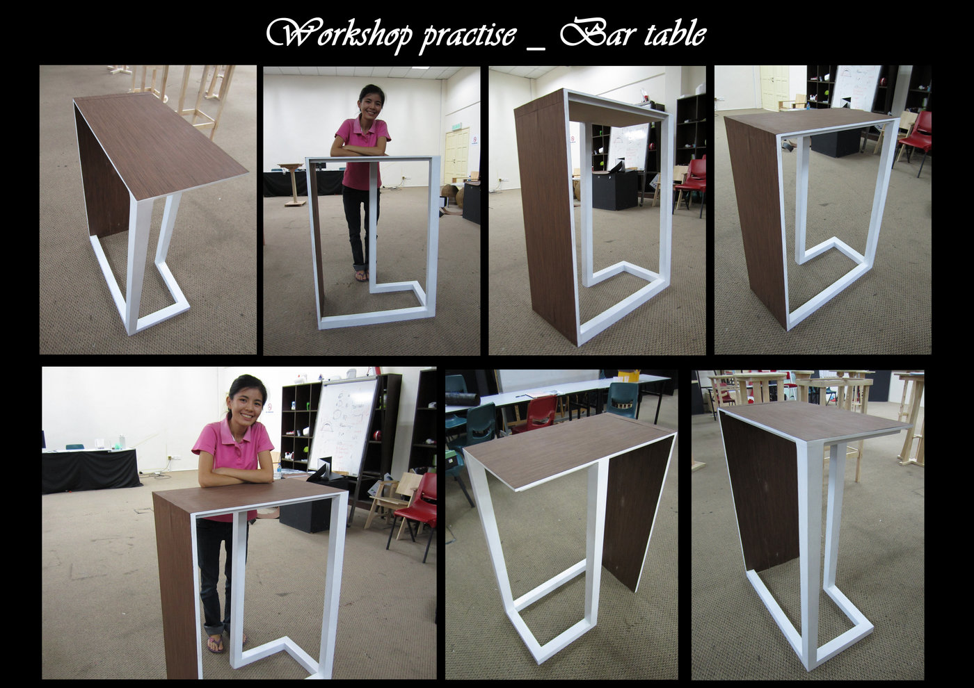 Furniture design _ Bar table by Shiou Pyng Lim at