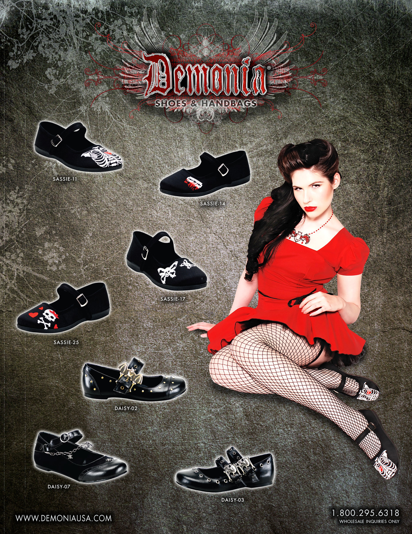 demonia shoes wholesale