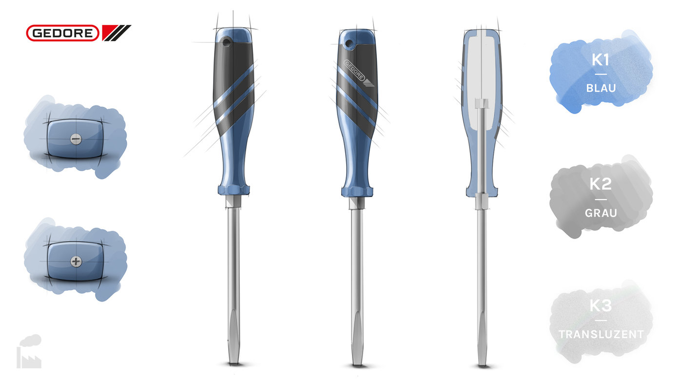 Gedore Screwdriver by stilform design at