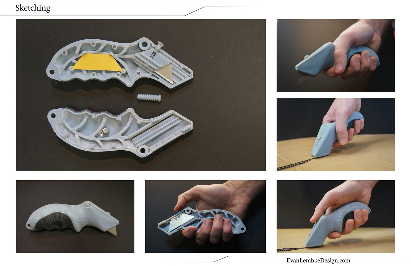 Ergonomic Utility Knife by Evan Lembke at