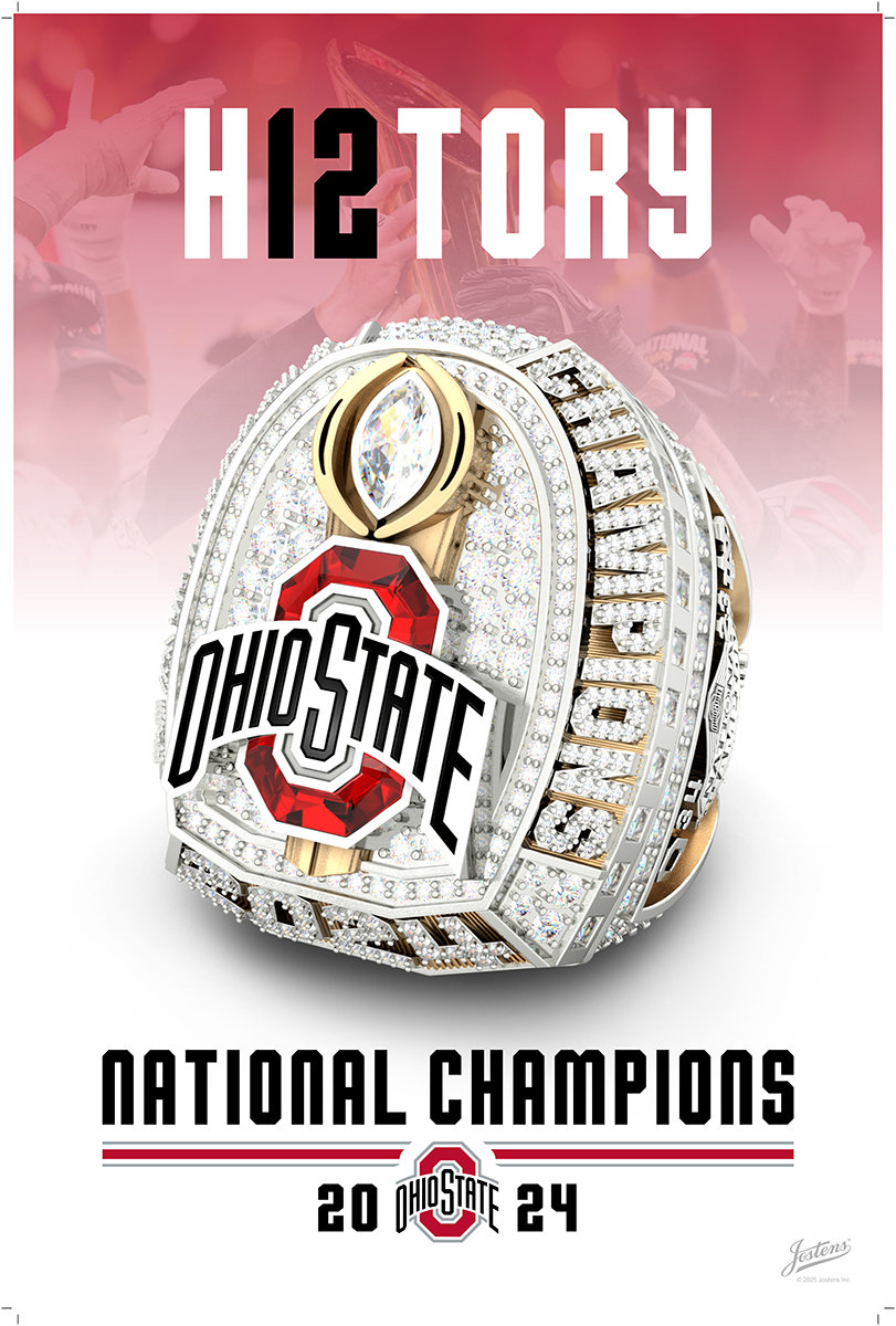 Ohio State National Champions Poster by Paul Thomas at — free download