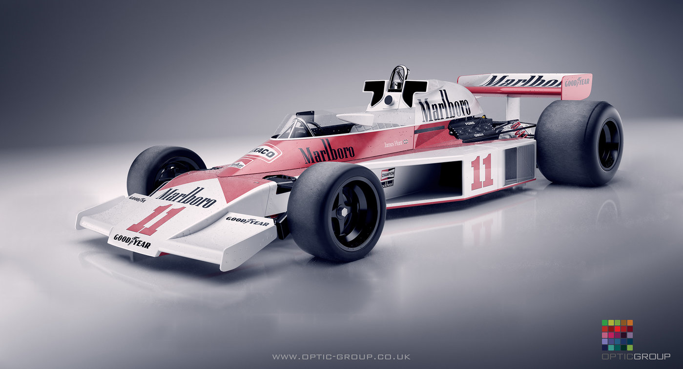 3D FORM - Mclaren M23 by Adam Rutter at Coroflot.com