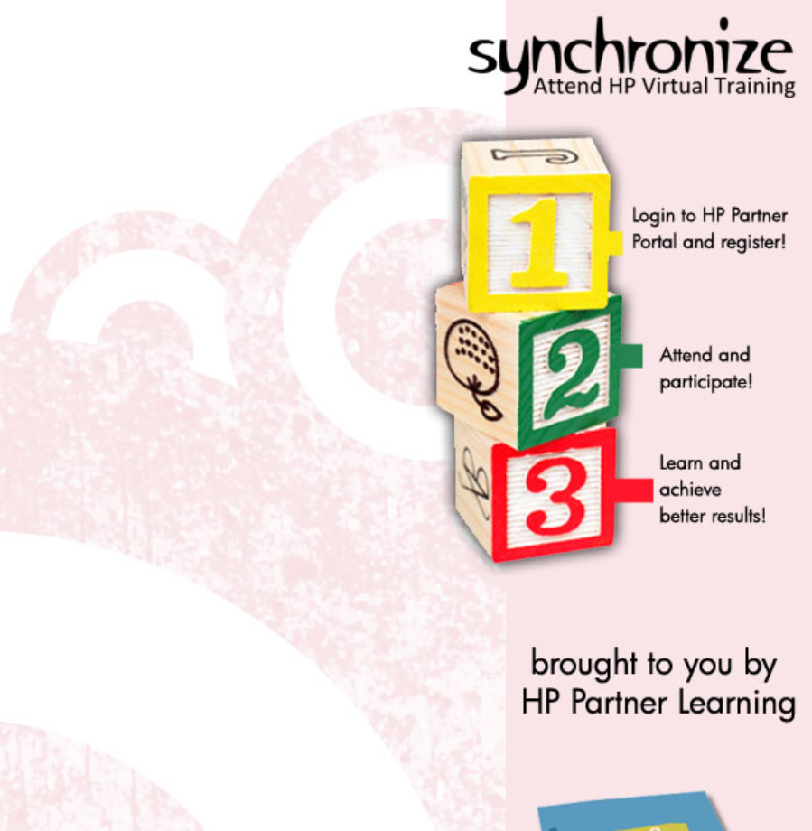 Hp Synchronize Banner And Email Edm By Li Li Ng At Coroflot Com