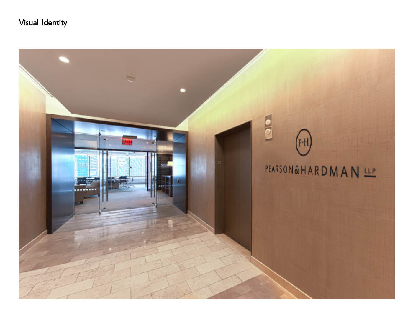 Pearson&Hardman Law Firm Branding Identity by YING YAO at