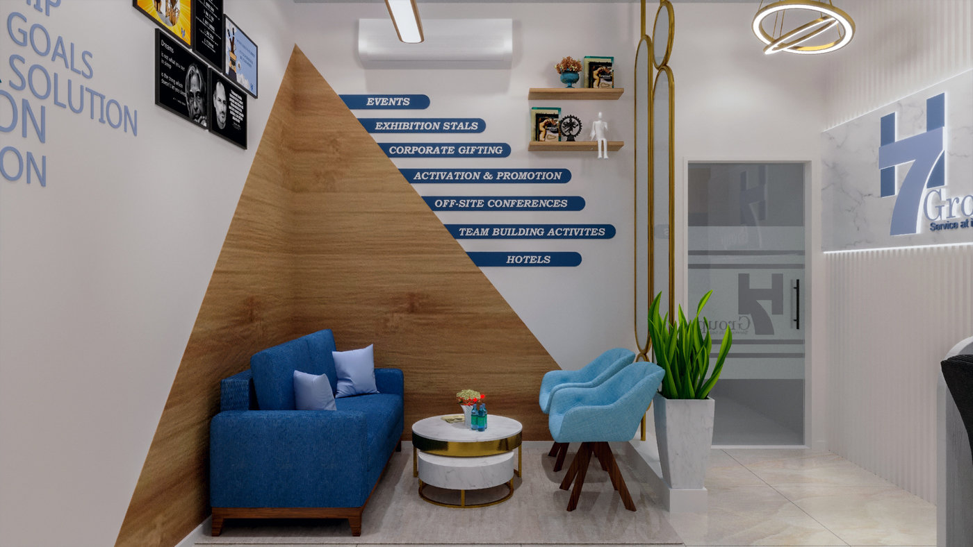An upload by Dipesh Bhovad on Coroflot: to the project Office Interior ...