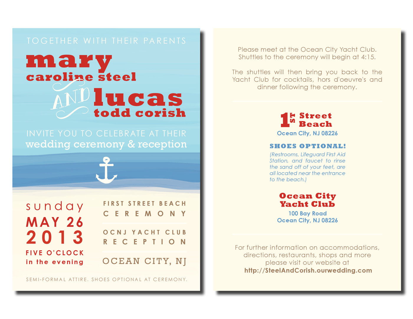 An Upload By LUCAS CORISH On Coroflot To The Project My Wedding Invitation