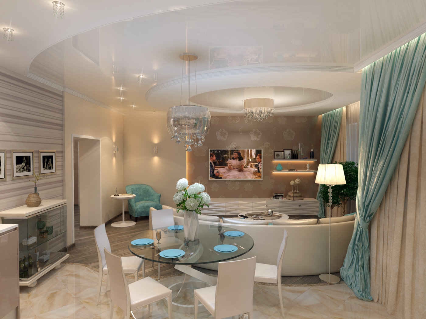 Apartment in Omsk Russia by Aleksey Maseevskiy Designer at