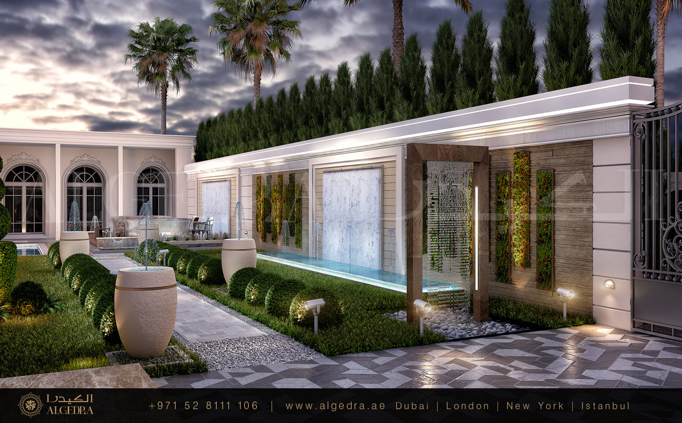 Landscape Design by ALGEDRA Design by ALGEDRA Interior Design at ...