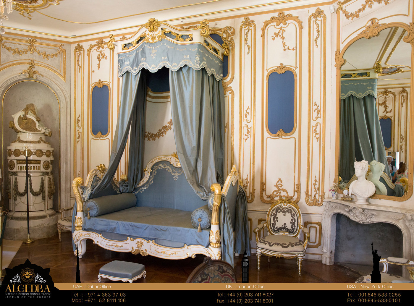 Rococo style by ALGEDRA Interior Design by ALGEDRA Interior Design at