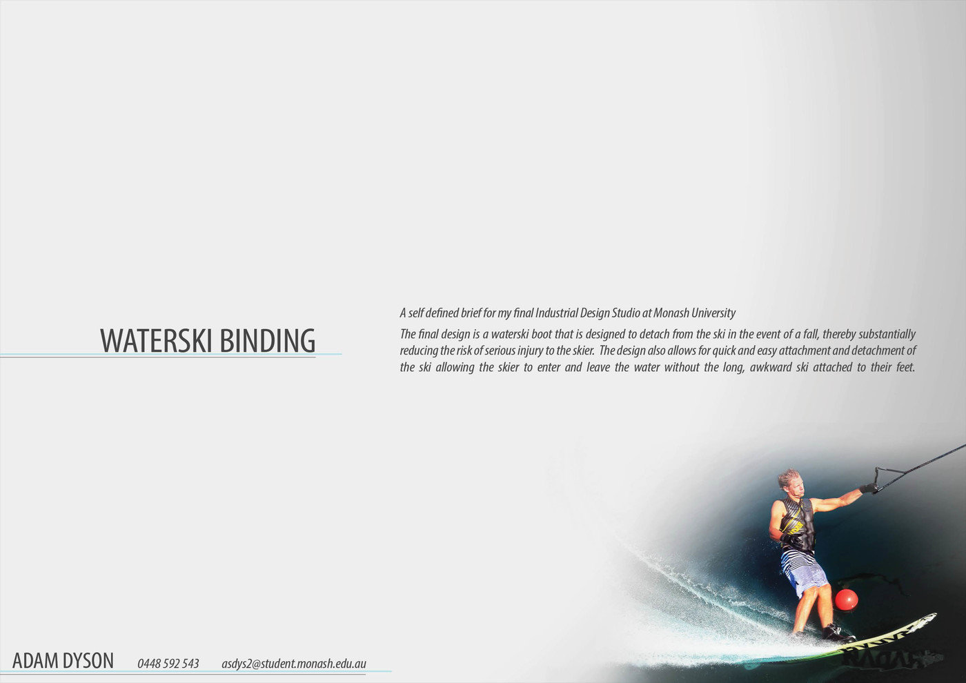 Waterski Binding by Adam Dyson at