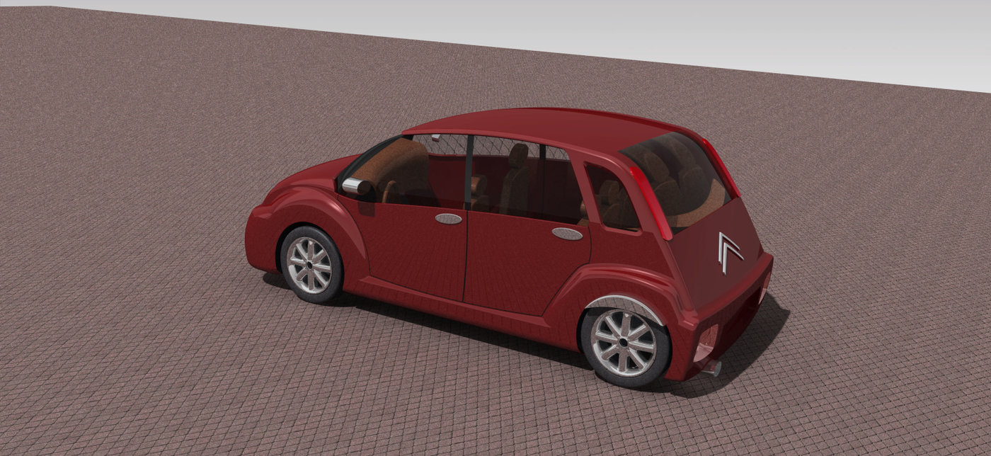 Citroen New 2cv By Domenico Fosco At Coroflot Com