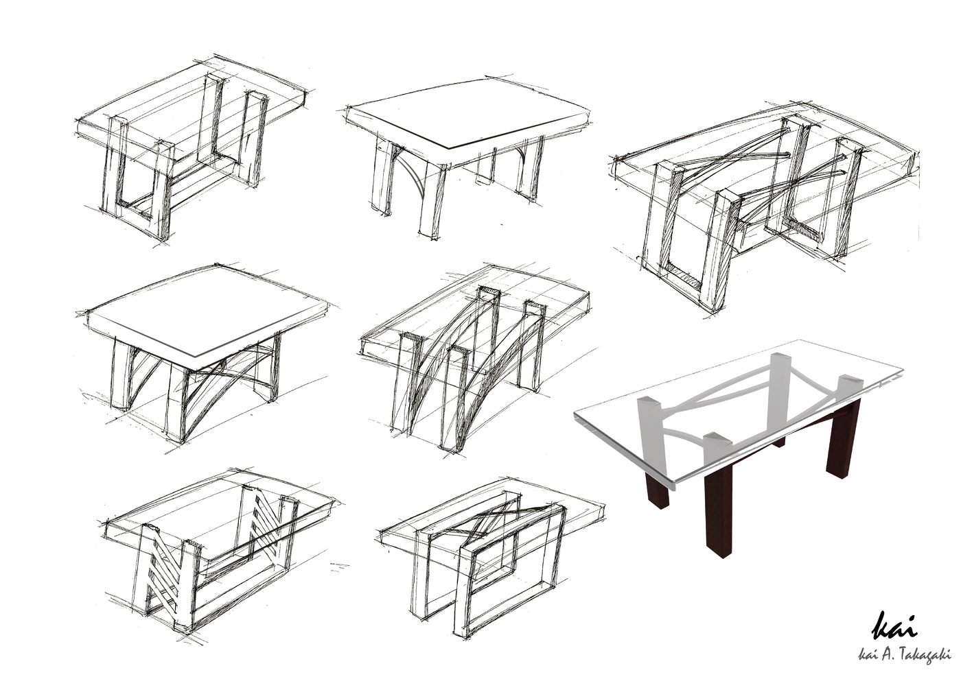 Connection_table by kai takagaki at Coroflot.com