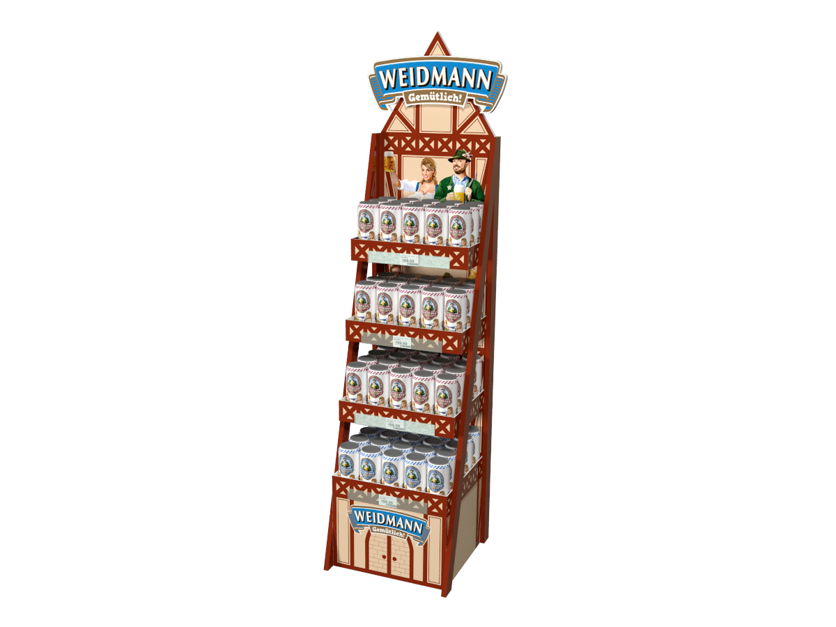 Weidmann and Oranjeboom Displays by Aldana Esmeralda Drisaldi at