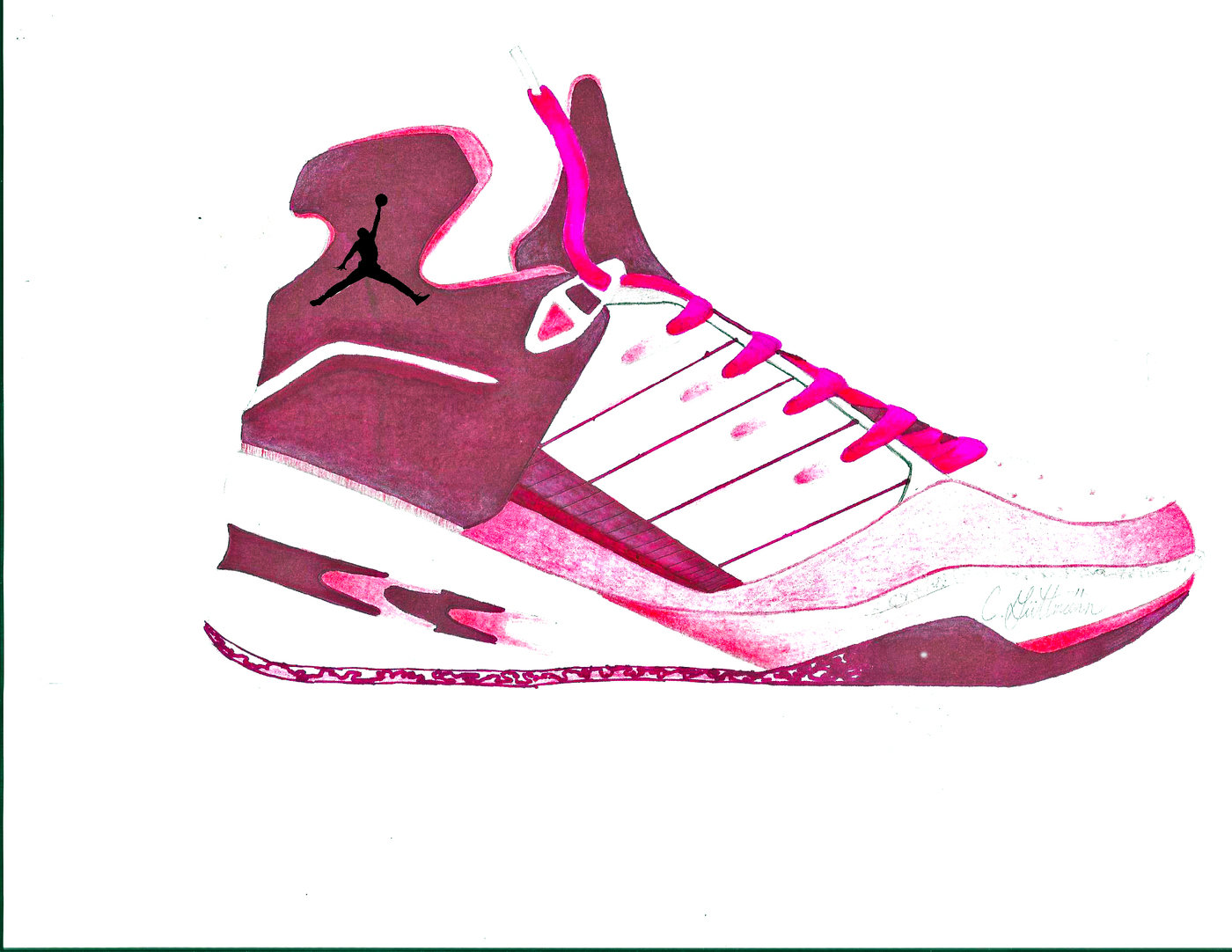 Jordan brand womens skateboard shoe by Cedric Guttmann at