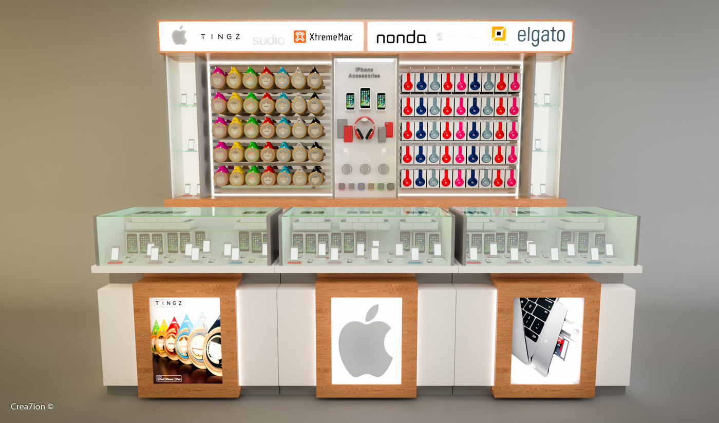 Mobile Phones Kiosk by Karim Kobeissi at