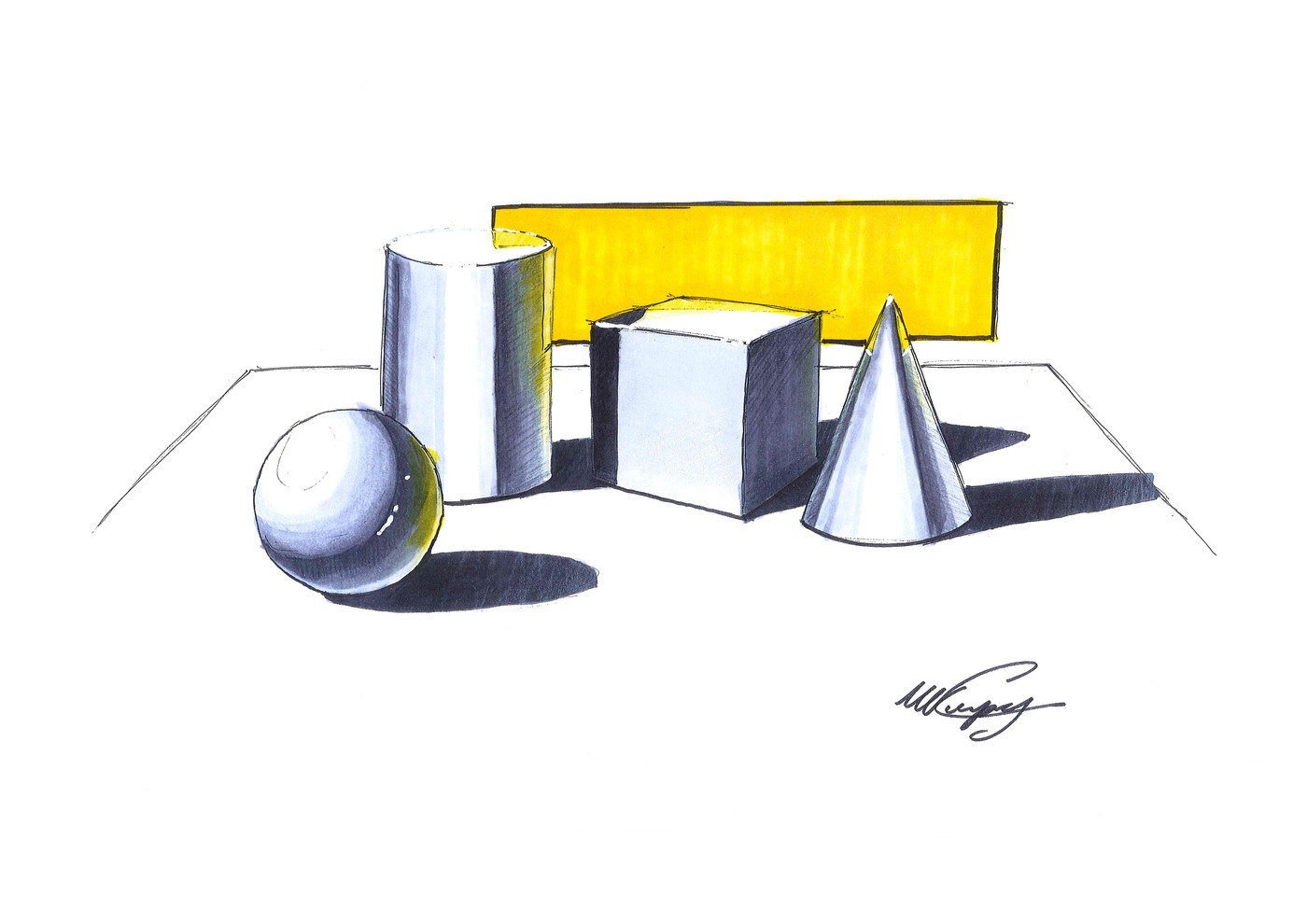 Analog Product Rendering Analogue Rendering by Nic Kuipers at Coroflot.com