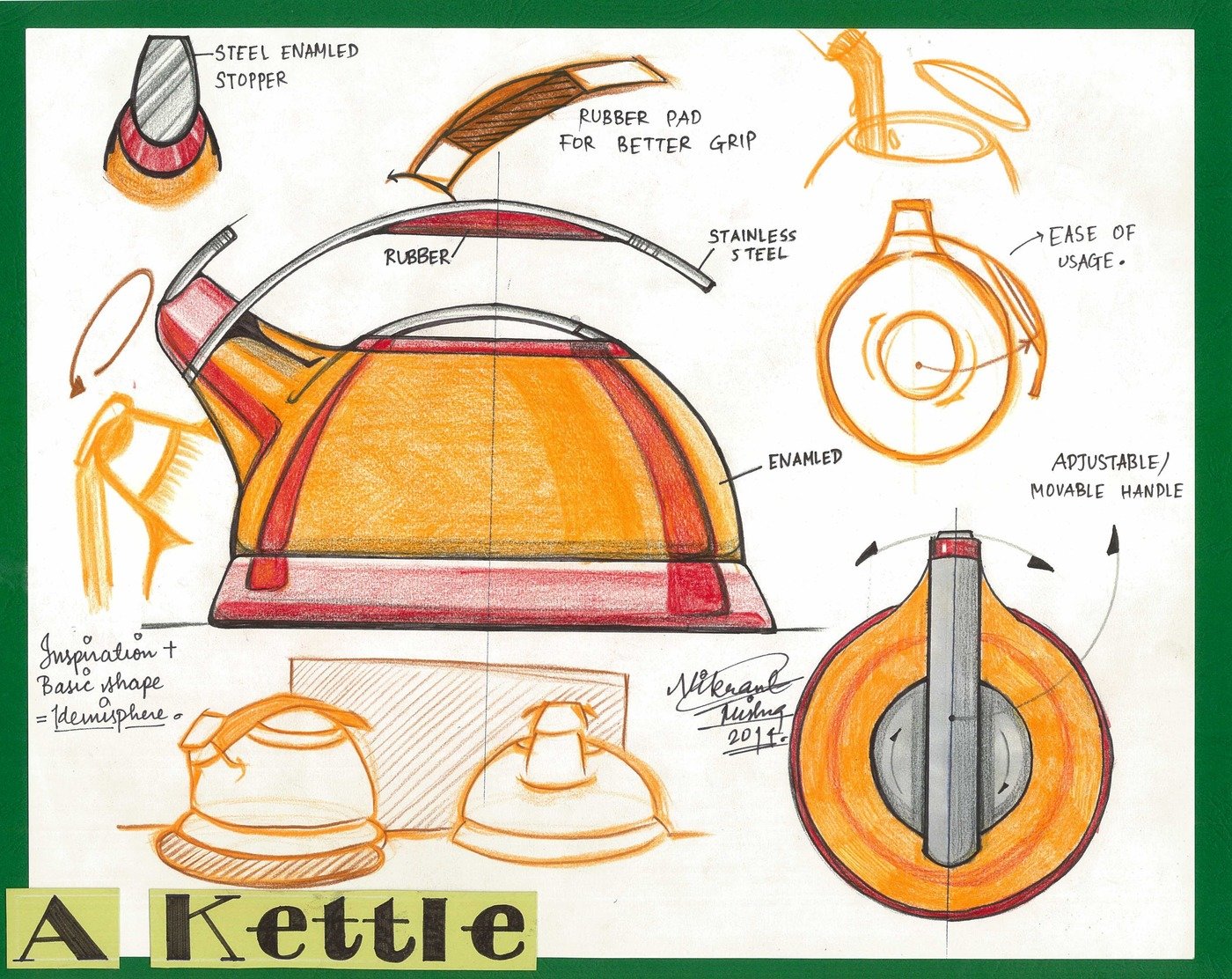 An Innovative Kettle Design by Vikrant Mishra at